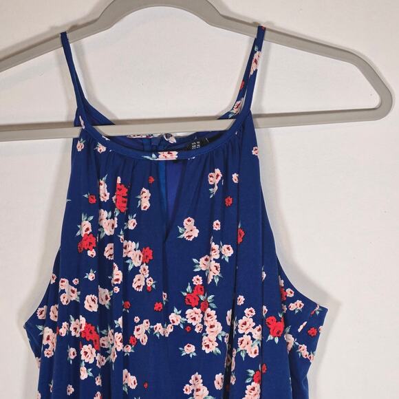 Maggy London Floral Jumpsuit Size US 10 - Picture 3 of 11